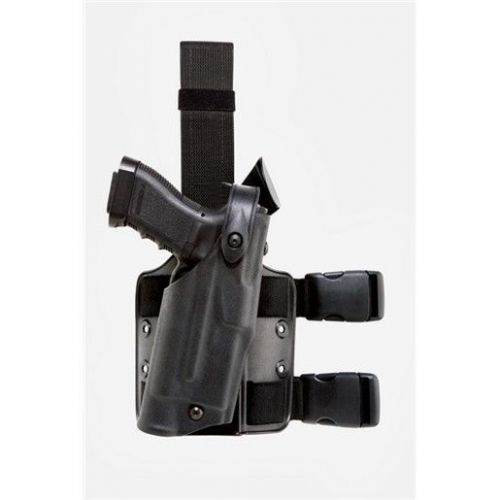 Safariland 6304-383-131 Tactical Leg Holster Black Polymer RH for Glock 20