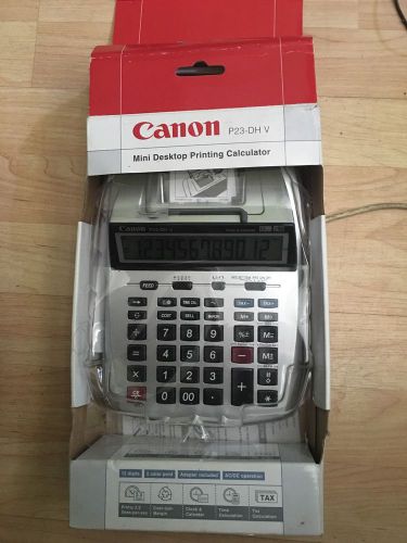 Canon Mini Desktop Printing Calculator