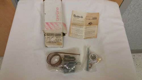 New! Robertshaw 4400 025 Domestic Gas Thermostat &#034;MP&#034; Flame Master Uni Kit