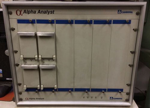 Canberra Alpha Analyst Spectrometer with four modules. Model 7200-04