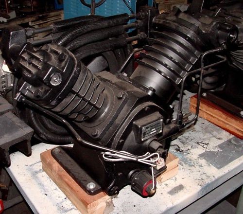 10HP  Ingersoll-Rand 2545 2-Stage Pump AIR COMPRESSOR, Rebuilt Pump for 5-10 HP