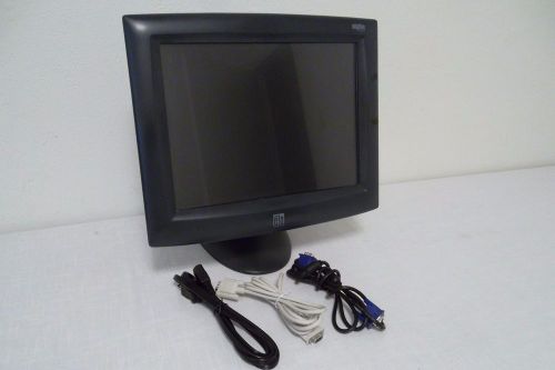 Elo 15&#034; touchscreen pos lcd monitor e70597-000 et1525l-8swc-1 mpr ii w/cables for sale