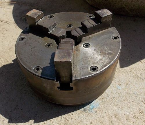 Buck 430 6&#034; 3 jaw lathe chuck 2 1/4 x 8 tpi mount Made in USA