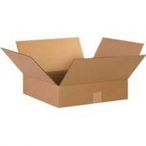 Corrugated Cardboard Flat Shipping Storage Boxes 15&#034; x 15&#034; x 6&#034; (Bundle of 25)