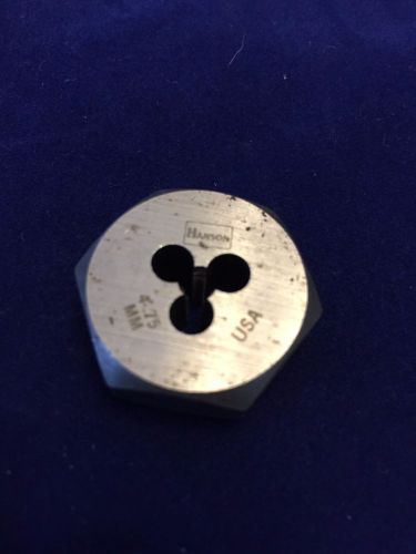 4 MM x .75 METRIC HEX RETHREADING DIE ACE #200159 New Old Stock