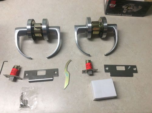 Us lock grade 2 passage lever set, 2 3/4&#039;,  26d finish, set of 2- locksmith for sale