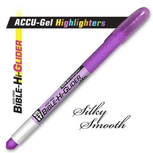 Highlighter ACCU Gel Bible Hi Glider-Violet 634989890088