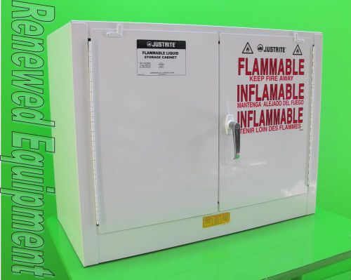Justrite SF25838V Flammable Liquid Storage Cabinet 11 Gal