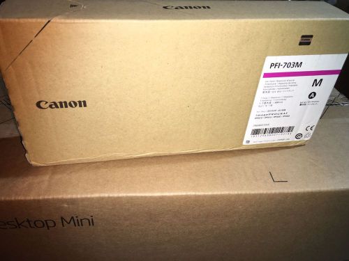 Canon PFI-703M Magenta Ink Cartridge ImageProGraf iPF810 iPF820 Pro 2965B001 NEW
