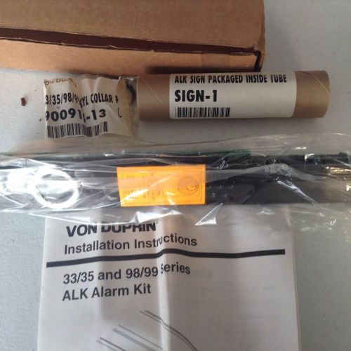 Von duprin alarm kit for 99 panic bar for sale