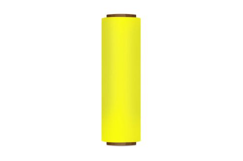 Earth wrap 16&#034; 1500 8.5mic. yellow pre-stretch wrap shrink banding film 16 rolls for sale