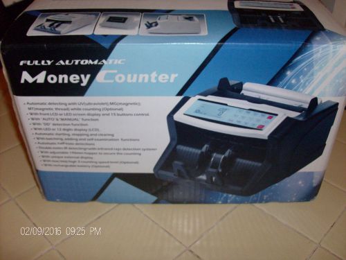 Money Counter Machine Bills Currency Sorting Counterfeit Detector Professional