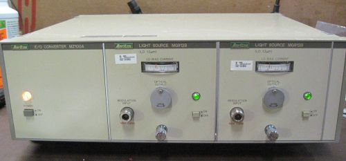 Anritsu MZ100A E/O Electrical To Optical Signal Converter With MG912B