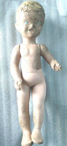 RARE VINTAGE MANNEQUIN BABY  BOY 24&#034;  (MB40)