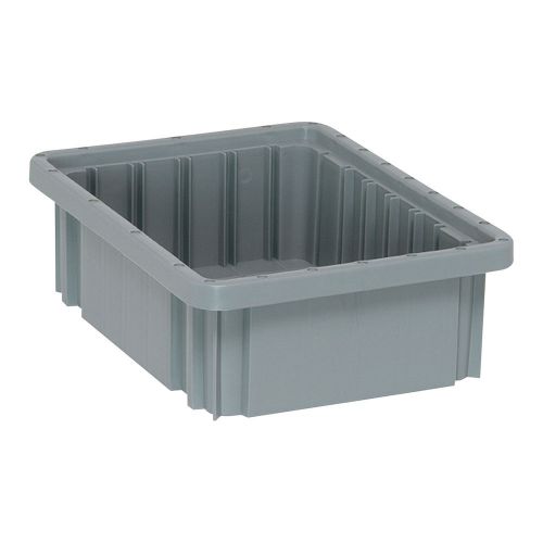 Quantum Dividable Grid Container 20Pk 10.875inLx8.25inWx3.5inH Gray #DG91035GY