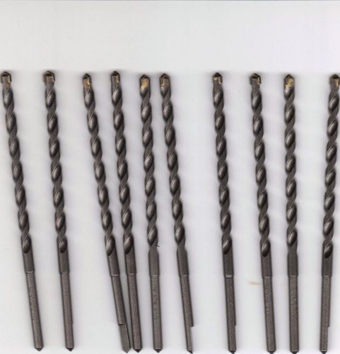 3/16&#034; x 4 1/2&#034; (qty. 5) carbide tip masonry drill bit for tapcon anchors for sale