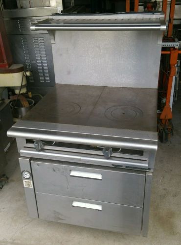 DCS Commercial French Top Two Burner Range With 2 Drawers