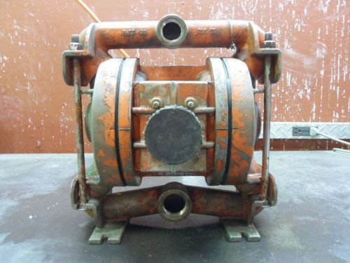 Wilden stainless m2 diaphragm pump #524848j no tag top ports 3/4&#034; used for sale