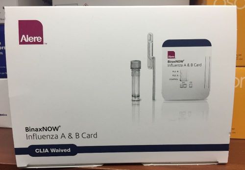 Binaxnow Influenza A&amp;B Test (Exp Date 10/2017)