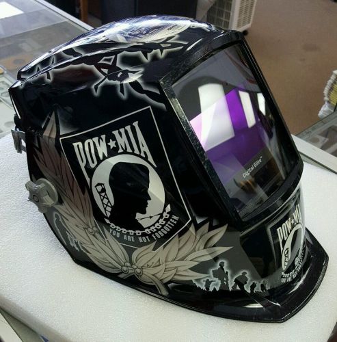 Miller 260127 pow mia not forgotten digital elite auto darkening welding helme for sale