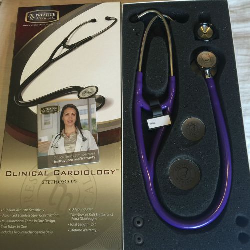 Prestige Medical Clinical Cardiology Stethoscope - Purple - 128