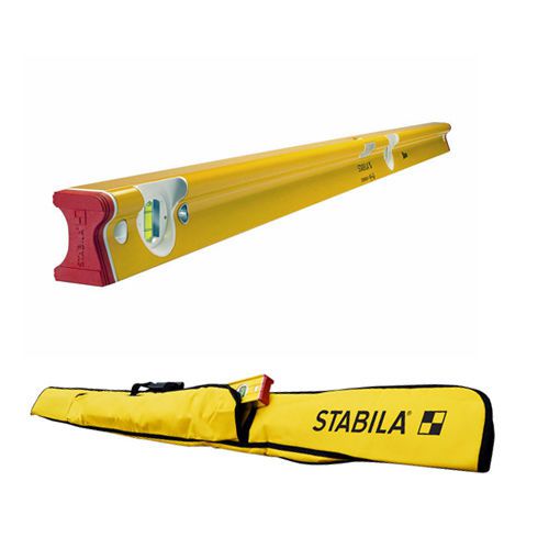 Stabila 41048-kit with 48&#034; r-beam level and carrying case for sale