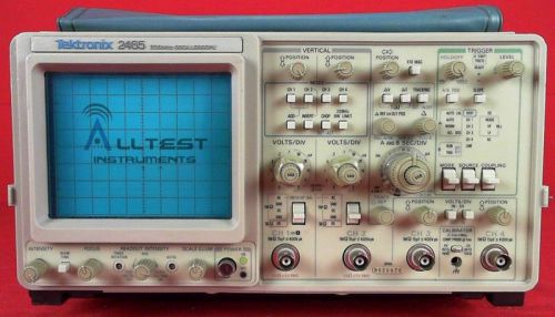 Tektronix 2465 DMS 300MHz analog oscilloscope