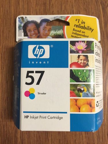 Genuine HP 57 Tri Color Ink Cartridge C6657AN New Sealed~