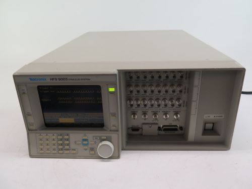 Tektronix HFS 9003 Stimulus System with 3x HFS 9DG1 modules