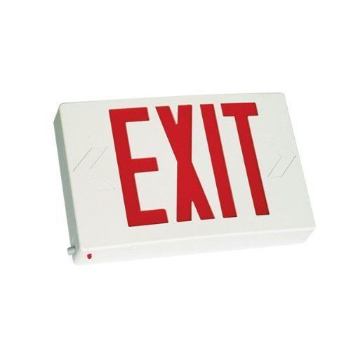 Exit Sign Emergency LED Lighted Battery Back Up Ceiling Snap Fit House