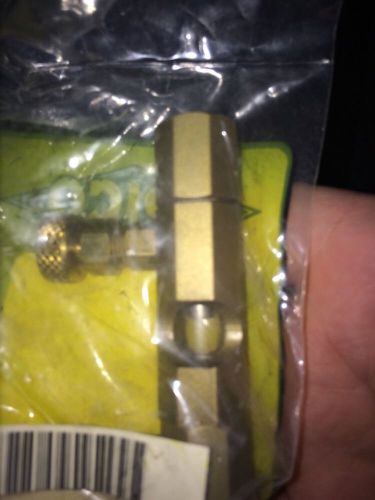 Trico 32408 Brass Needle Valve with Right Angle Acrylic Plastic Sight, 1/4&#034; NPT