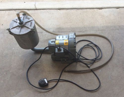 Regenair Gast Engraving Machine Vacuum [R1102C-14 / 3450 rpm W/foot Pedal
