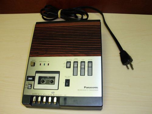 ***Panasonic Microcassette Transcriber (Transcriber Only) Model # RR-900D***
