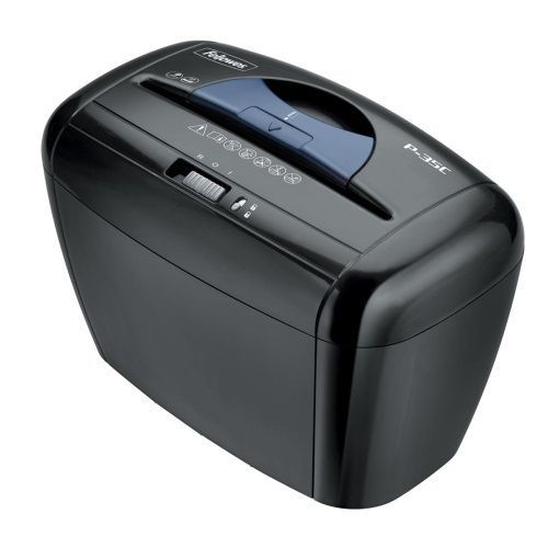 NEW FELLOWES P-35C 3213501 Fellowes Powershred Cross-Cut Shredder - Cross Cut 5