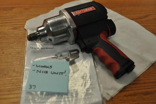 Craftsman 1/2&#034; impact wrench 16882 400ft-lbs max torque nob fast ship! 37 b1-1 for sale