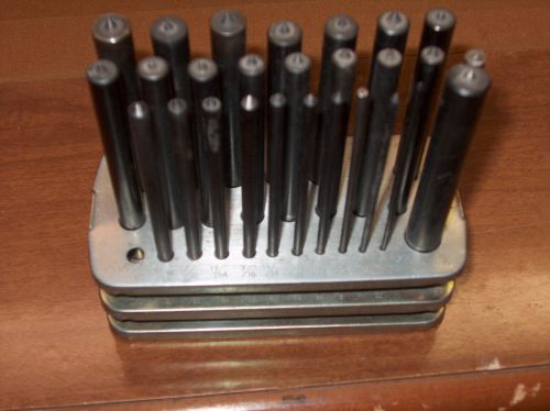 Set of Transfer punches