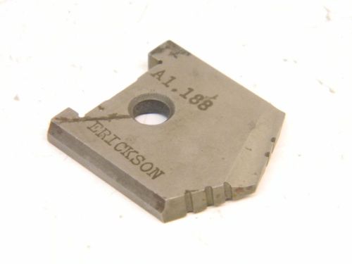 Used erickson series &#034;a&#034; hss 1 3/16 spade blade drill insert    1.188&#034; for sale