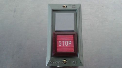Square D Class 9001 Type BG-103 Stop Push Button Control STation 9001-BG103