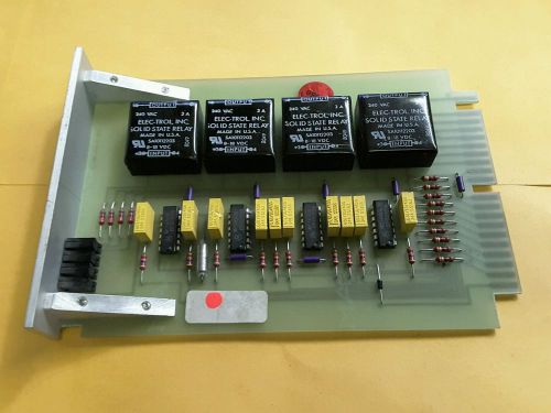 SIG 54-674-180-3 SOLID STATE  RELAY MODULE CIRCUIT BOARD