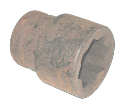 1-5/16&#034; chicago pneumatic air impact tool heavy duty #5 spline drive socket 8 pt for sale
