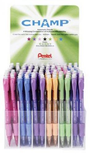 Pentel Champ Automatic Pencil, Lead Size: 0.5mm - Barrel Color: Assorted -