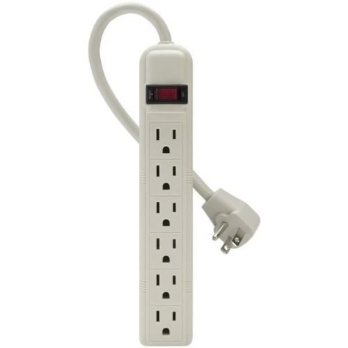 Belkin F9P609-05R-DP Power Strip w/6 Outlets 5&#039; Right-Angle Cord