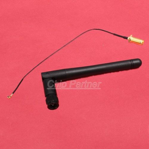 3db gain 2.4g wireless antenna  extension cord with for esp8266 module for sale