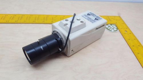 Panasonic Color CCTV Camera WV-CP244EX, TV Lens 5.0-50mm, F1.4