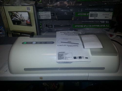 Scotch Pro Thermal Laminator TL1306VP Starter Kit with some pouches Tested