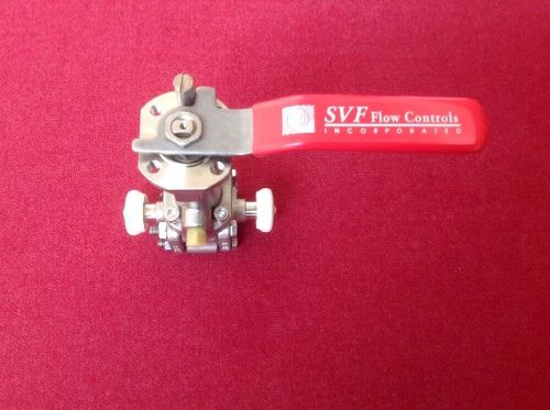 Svf flow controls n86666svtr stainless steel ball valve *new* 1/2&#034; sanitary for sale