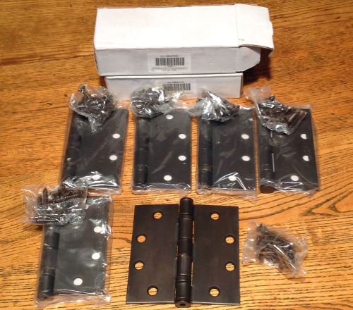 2 boxes battalion 1way1 door hinges 4.5&#034;x4.5&#034; full mortise, ball bearing, pk 3 for sale