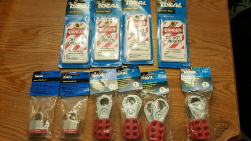 Ideal electrical safety lockout lot