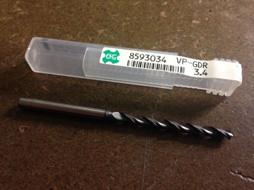 .1339&#034; 3.4mm hsco tialn jobber length vp-gdr drill for sale