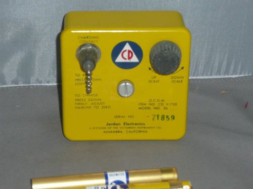 CD CDV-750 Dosimeter Charger with 6 Dosimeters